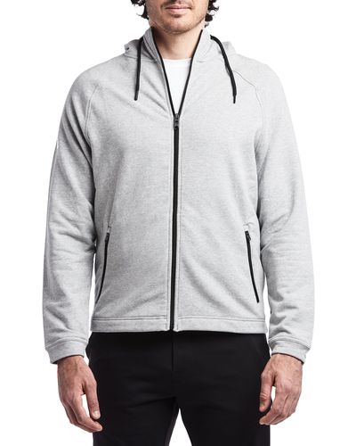 PUBLIC REC Weekend Zip Up Hooded Jacket - Gray