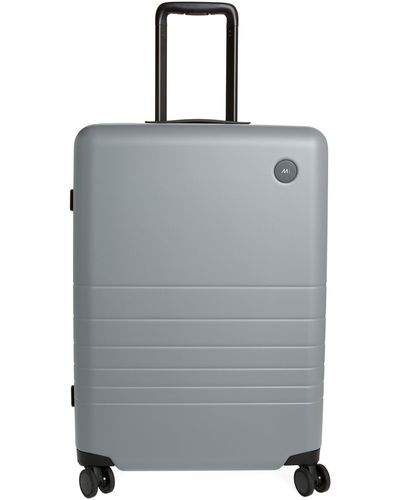 Monos 27-inch Medium Check-in Spinner luggage - Gray