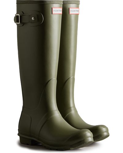 HUNTER Original Tall'rain Boot - Green