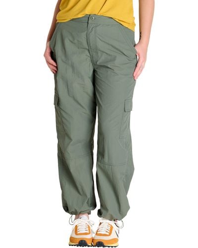 Toad & Co. Trailscape Water Repellent Crop Hiking Pants - Green
