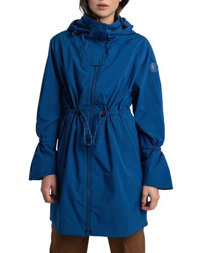 Lolë Piper Waterproof Oversize Rain Jacket - Blue