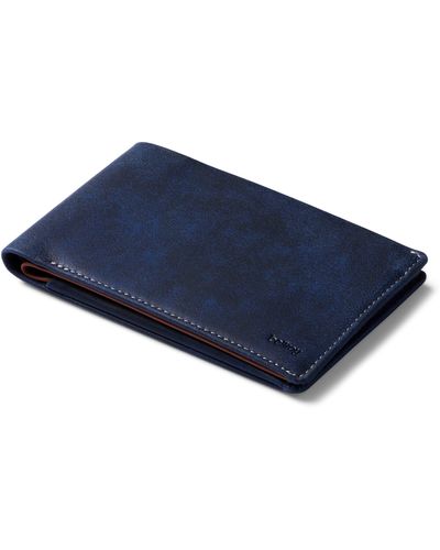Bellroy Leather Travel Wallet - Blue