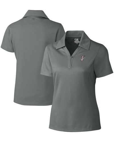 Cutter & Buck Albuquerque Isotopes Cb Drytec Genre Textured Solid Polo At Nordstrom - Gray