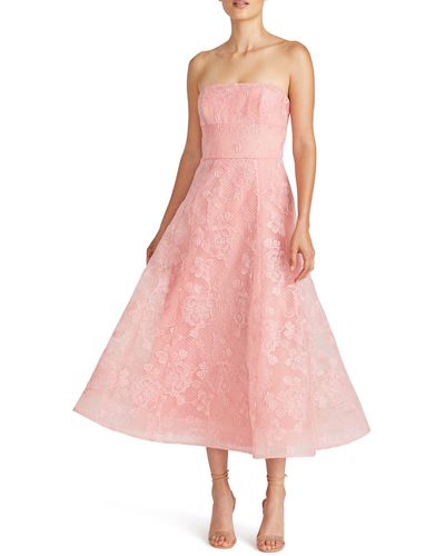 Pink Lace Cocktail Dresses