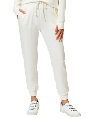Threads For Thought Connie Feather Fleece sweatpants - White