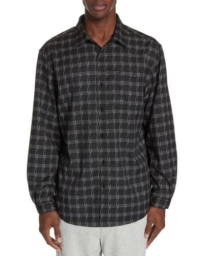 Stampd Core Flannel Shirt - Black