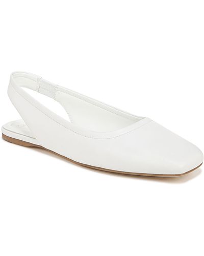 Sarto Flexa Antona Slingback Ballet Flat - White
