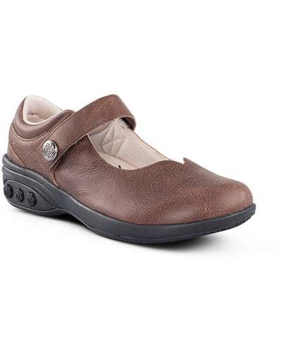 Therafit Melissa Mary Jane Sneaker - Brown