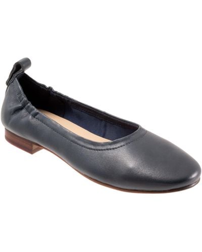 Trotters Gia Ballet Flat - Blue