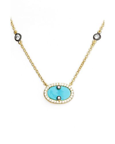 Blue Freida Rothman Necklaces for Women Lyst