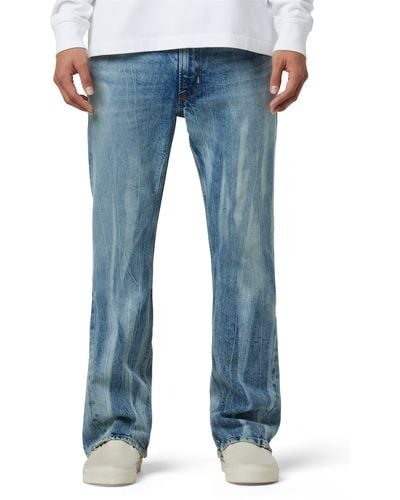 Hudson Jeans Walker Kick Flare Bootcut Jeans - Blue