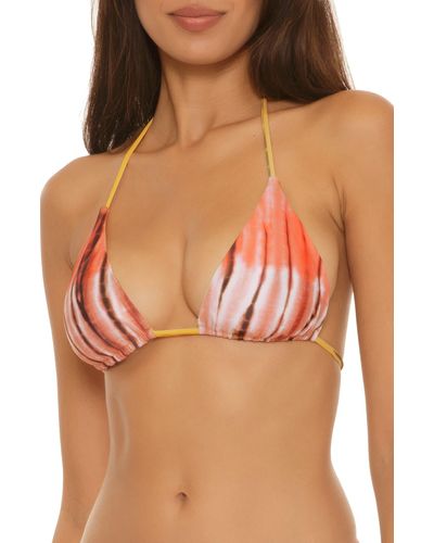 SOLUNA Washed Away Reversibletriangle Bikini Top - Multicolor