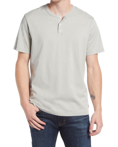 AG Jeans Bryce Henley T-shirt - Gray