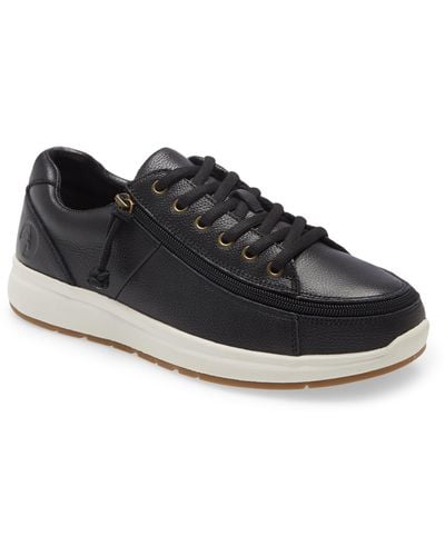 BILLY Footwear Comfort Lo Zip Around Sneaker - Black