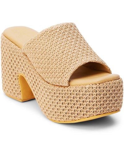 Matisse Como Platform Sandal - Natural