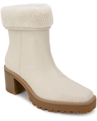 Andre Assous Milana Fold Down Bootie - White
