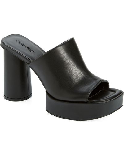 Black Open Edit Heels for Women | Lyst