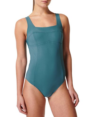 Sweaty Betty Brook One-piece Swimsuit - Blue