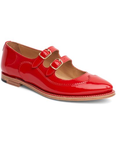 The Office Of Angela Scott Miss Margo Mary Jane Flat - Red