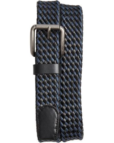 Nordstrom Jaxon Waxed Cording Belt - Black