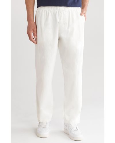 Museum of Peace & Quiet Leisure Cotton Twill Pants - White