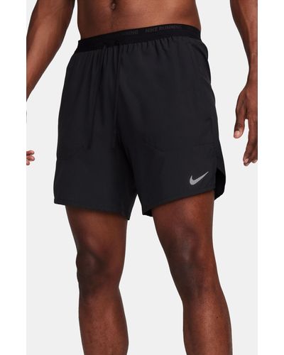 Nike Dri-fit Stride 2-in-1 Running Shorts - Black