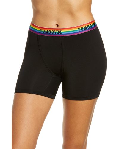 TOMBOYX Gender Inclusive Stretch Modal 4.5-inch Trunks - Black