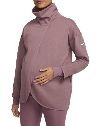 Nike Maternity Reversible Pullover - Purple