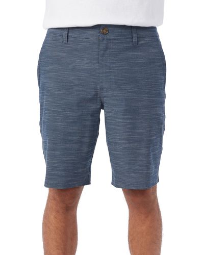 O'neill Sportswear Reserve Slub Hybrid Shorts - Blue