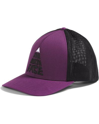 The North Face Truckee Fitted Trucker Hat - Purple