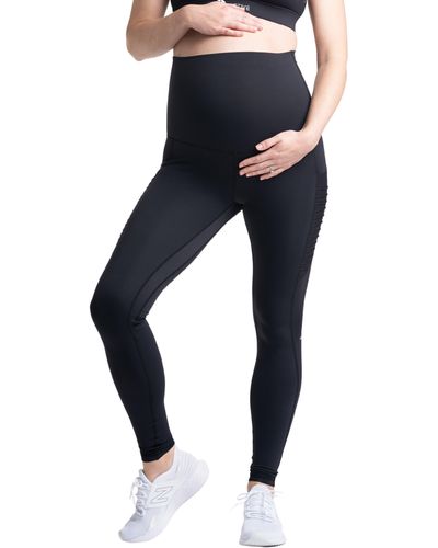 PREGGO LEGGINGS Kahina High Waist Maternity/postpartum Active leggings - Blue