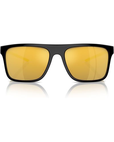 Scuderia Ferrari 58mm Square Sunglasses - Yellow