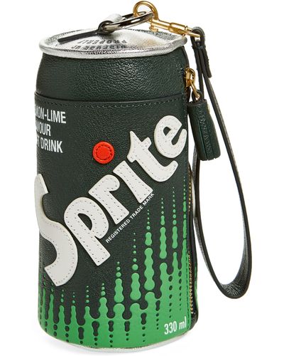 Anya Hindmarch Sprite Leather Pouch - Green