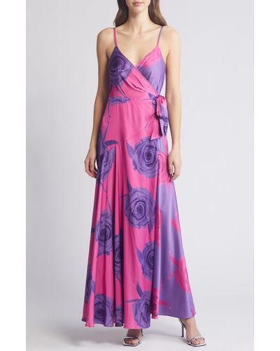Hutch Alden Maxi Dress - Purple