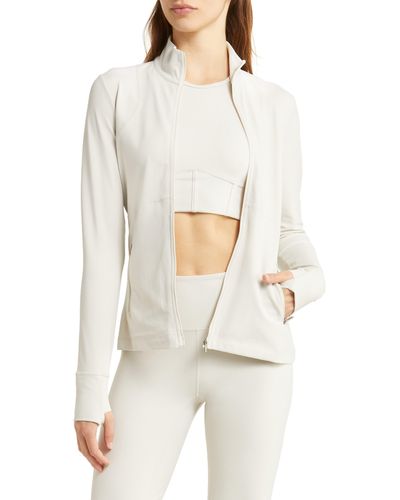 Zella Studio Luxe Performance Jacket - White