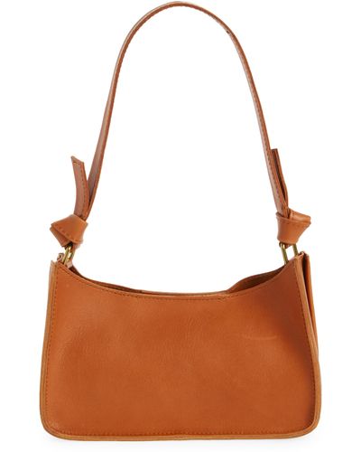 Madewell The Sydney Leather Hobo Bag - Brown