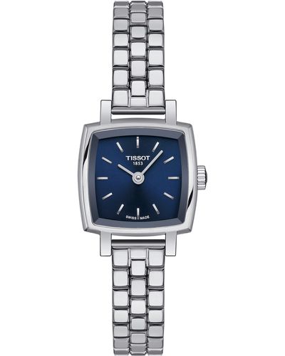 Tissot Lovely Square Bracelet Watch - Blue