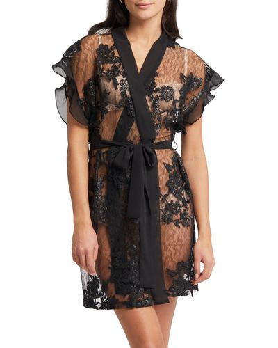Rya Collection Charming Lace Wrap - Black
