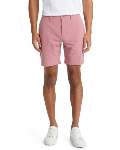 Travis Mathew Bermuda Shorts - Pink