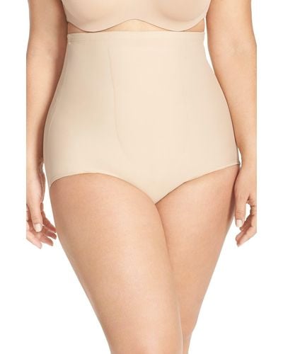 Tc Fine Intimates High Waist Shaping Briefs - Natural