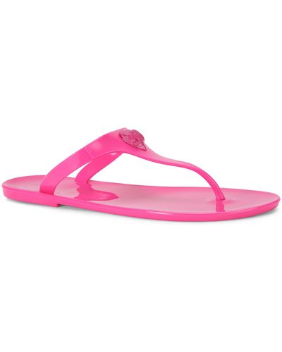 Kurt Geiger Maddison Eagle Head Sandal - Pink