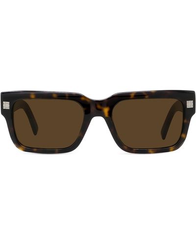 Givenchy Gv Day 53mm Square Sunglasses - Brown