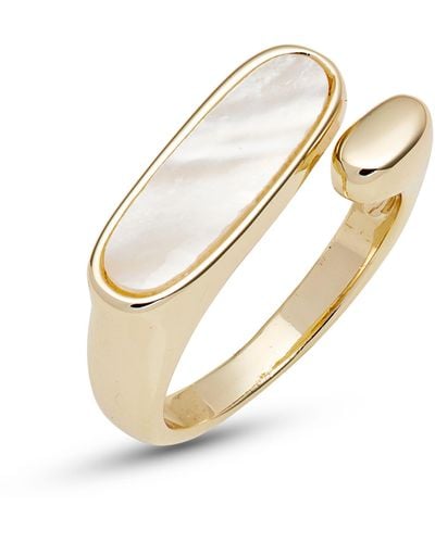 Nordstrom Mother-of-pearl Wrap Ring - White