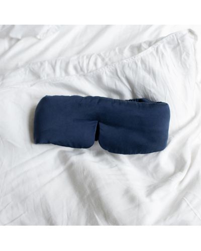 Lunya Washable Silk Sleep Mask - Blue