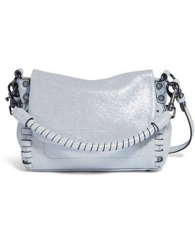 Aimee Kestenberg Mini Zen Leather Crossbody Bag - Gray