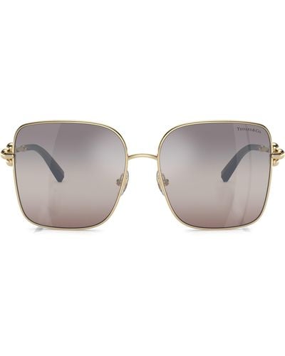 Tiffany & Co. 58mm Gradient Square Sunglasses - Multicolor