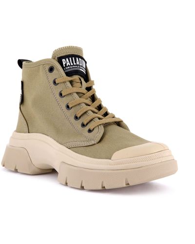 Palladium Pallawave High Top Sneaker - Natural