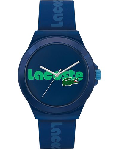 Lacoste Neocroc Silicone Strap Watch - Blue