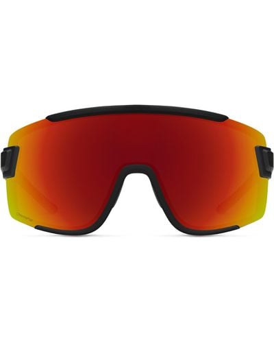 Smith Wildcat 135mm Chromapoptm Shield Sunglasses - Red