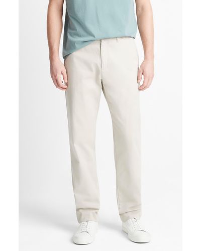 Vince Relaxed Cotton Chino Pants - Multicolor